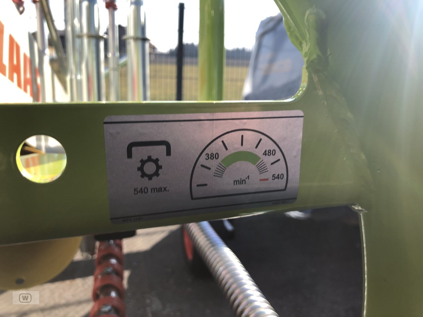 Schwader des Typs CLAAS Liner 420, Neumaschine in Zell an der Pram (Bild 25)