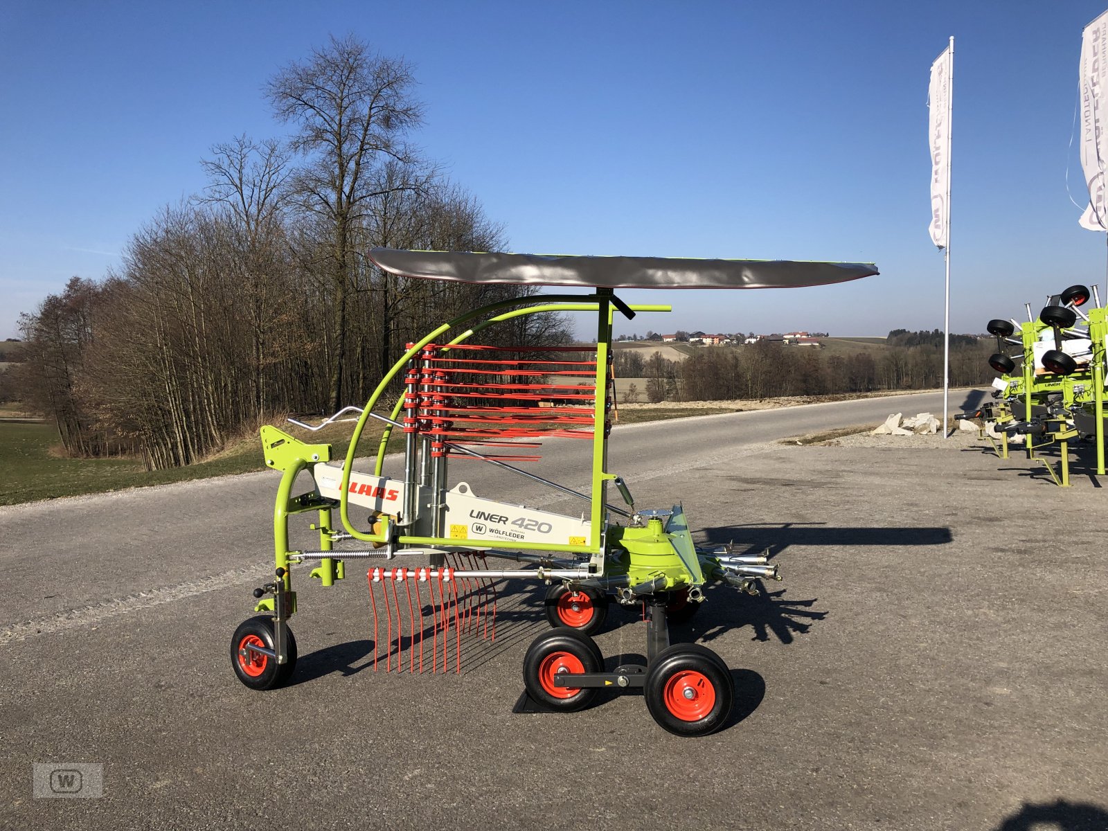 Schwader des Typs CLAAS Liner 420, Neumaschine in Zell an der Pram (Bild 4)