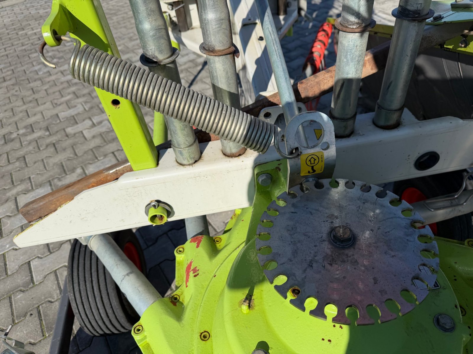 Schwader Türe ait CLAAS Liner 420, Gebrauchtmaschine içinde Orţişoara (resim 7)