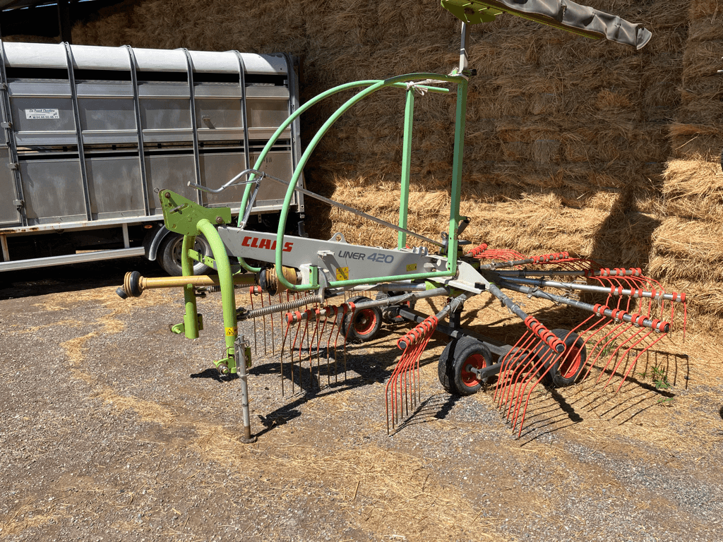 Schwader Türe ait CLAAS LINER 420, Gebrauchtmaschine içinde SAINT ANDIOL (resim 5)