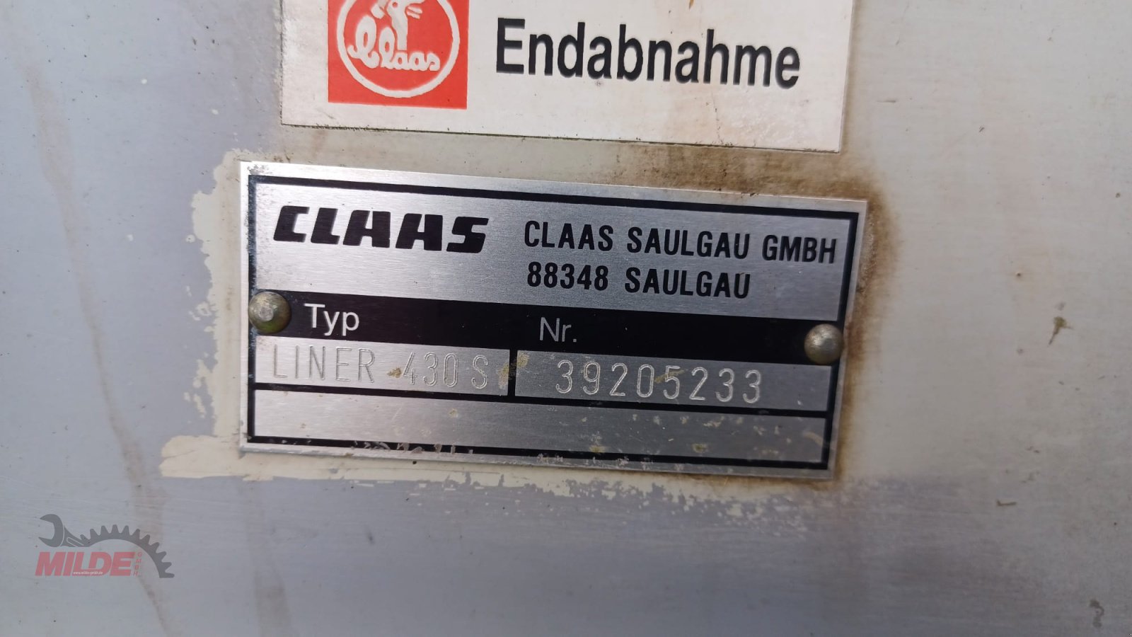 Schwader типа CLAAS Liner 430 S, Gebrauchtmaschine в Creußen (Фотография 12)