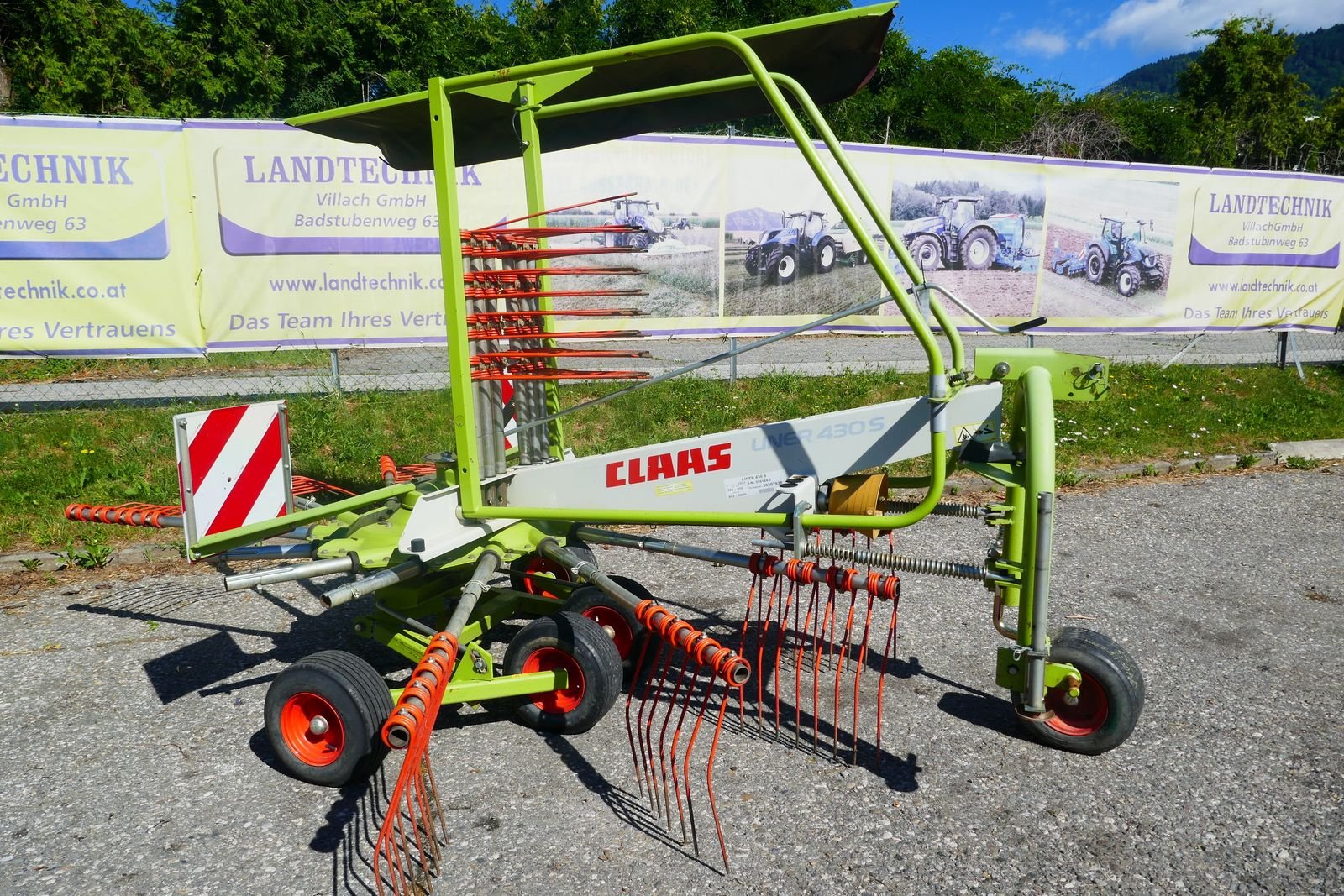 Schwader of the type CLAAS LINER 430 S, Gebrauchtmaschine in Villach (Picture 7)