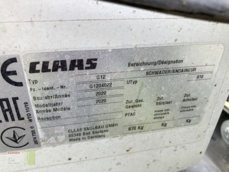 Schwader des Typs CLAAS LINER 450, Gebrauchtmaschine in Wülfershausen a.d.Saale (Bild 7)