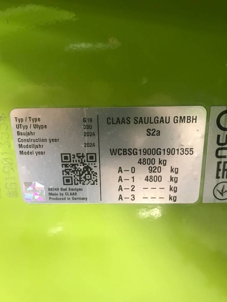 Schwader του τύπου CLAAS Liner 4700, Gebrauchtmaschine σε Ribe (Φωτογραφία 3)