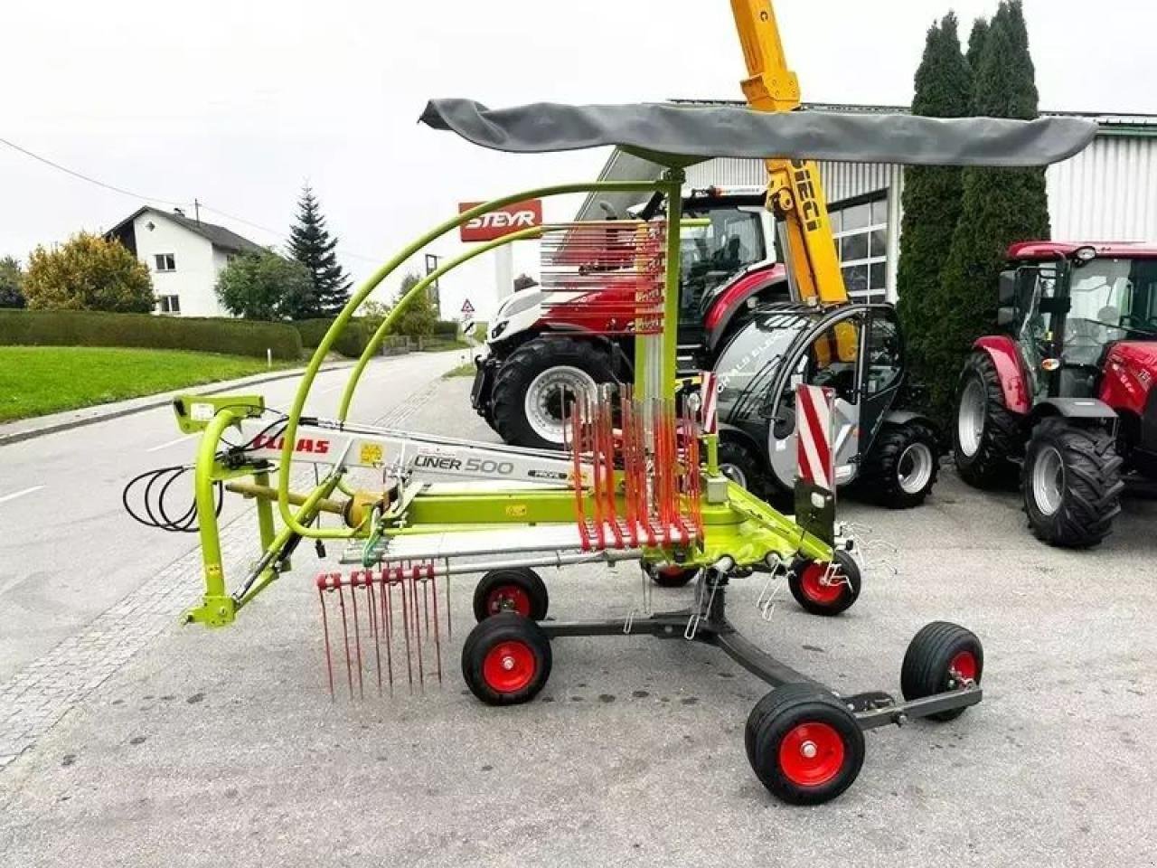 Schwader del tipo CLAAS liner 500 schwader, Gebrauchtmaschine en SANKT MARIENKIRCHEN BEI SCHÄRDING (Imagen 8)