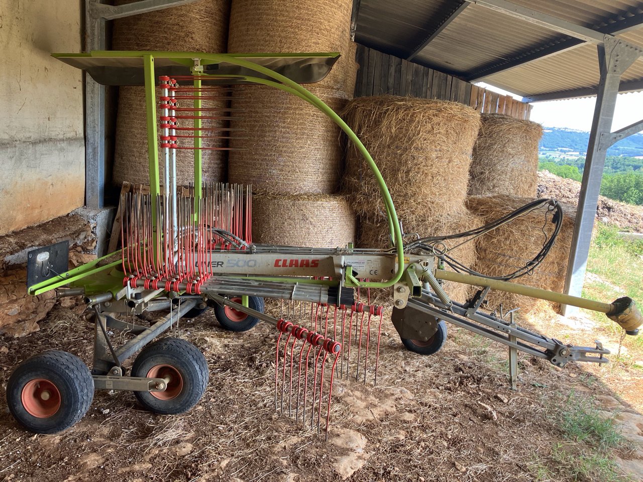 Schwader typu CLAAS LINER 500 T, Gebrauchtmaschine v MORLHON LE HAUT (Obrázek 1)