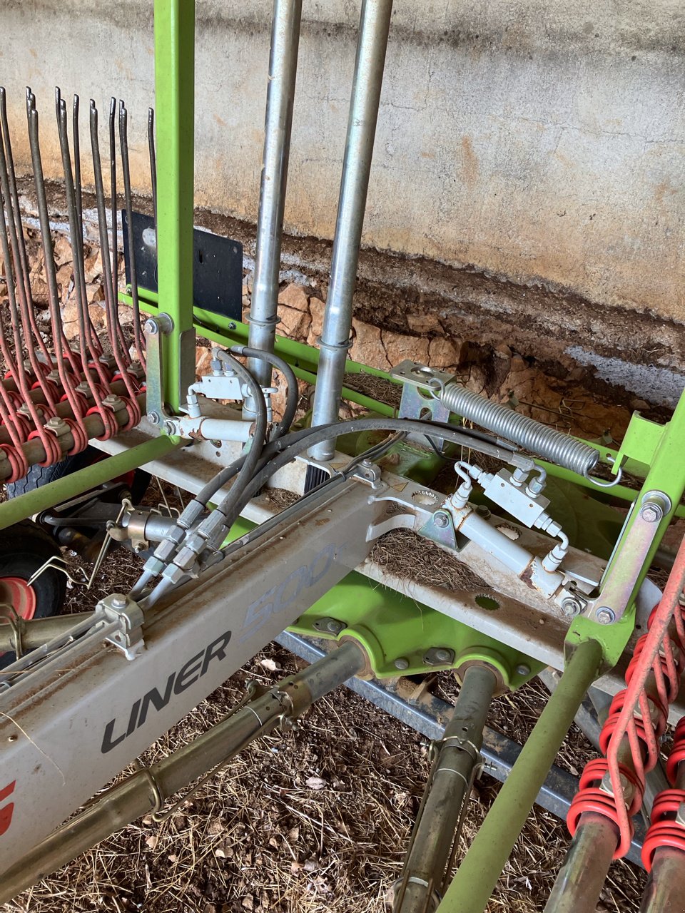 Schwader typu CLAAS LINER 500 T, Gebrauchtmaschine v MORLHON LE HAUT (Obrázek 8)