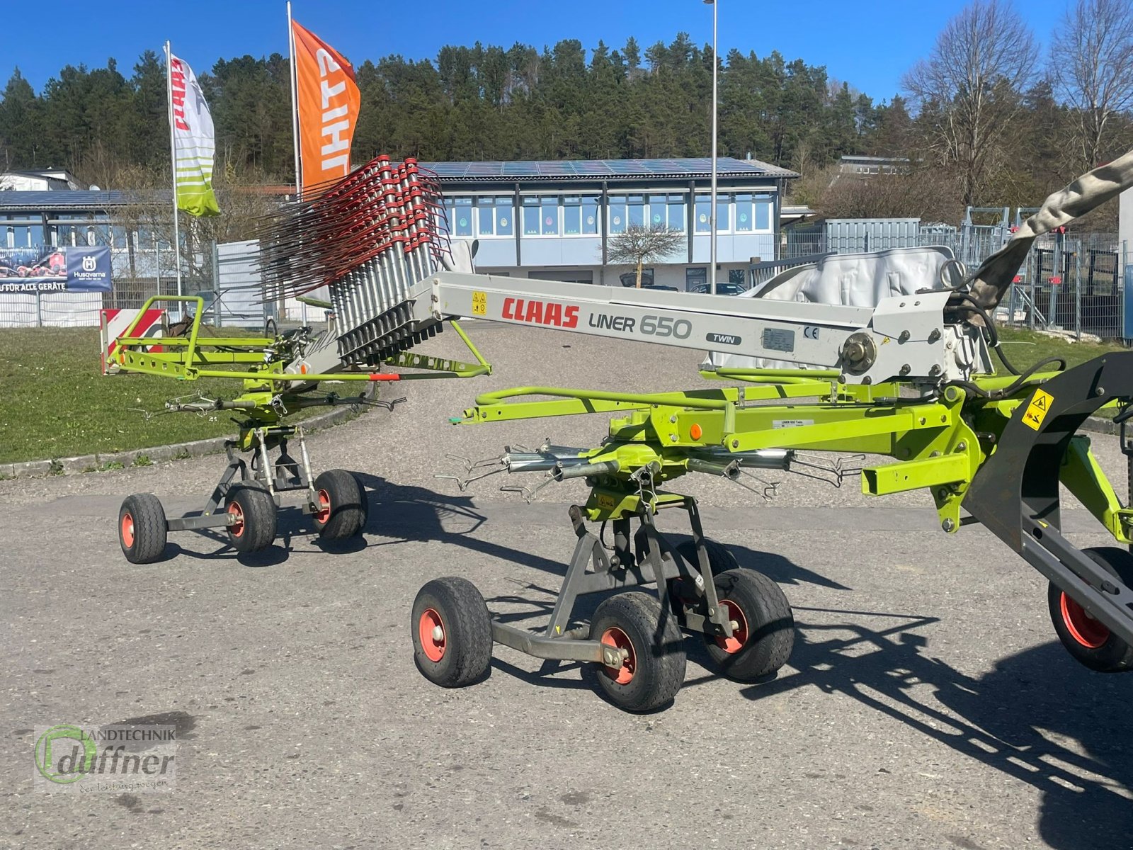 Schwader typu CLAAS Liner 650 Twin, Gebrauchtmaschine w Münsingen (Zdjęcie 1)