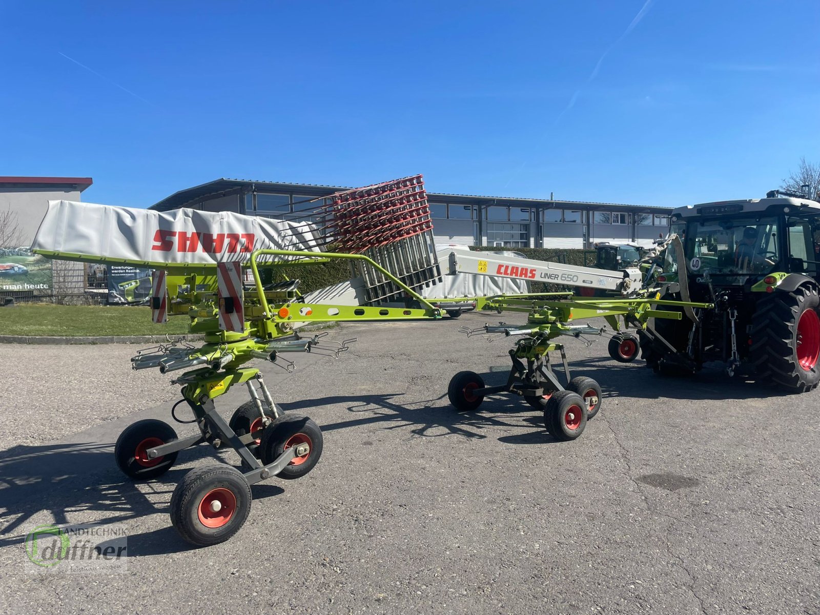 Schwader typu CLAAS Liner 650 Twin, Gebrauchtmaschine w Münsingen (Zdjęcie 2)