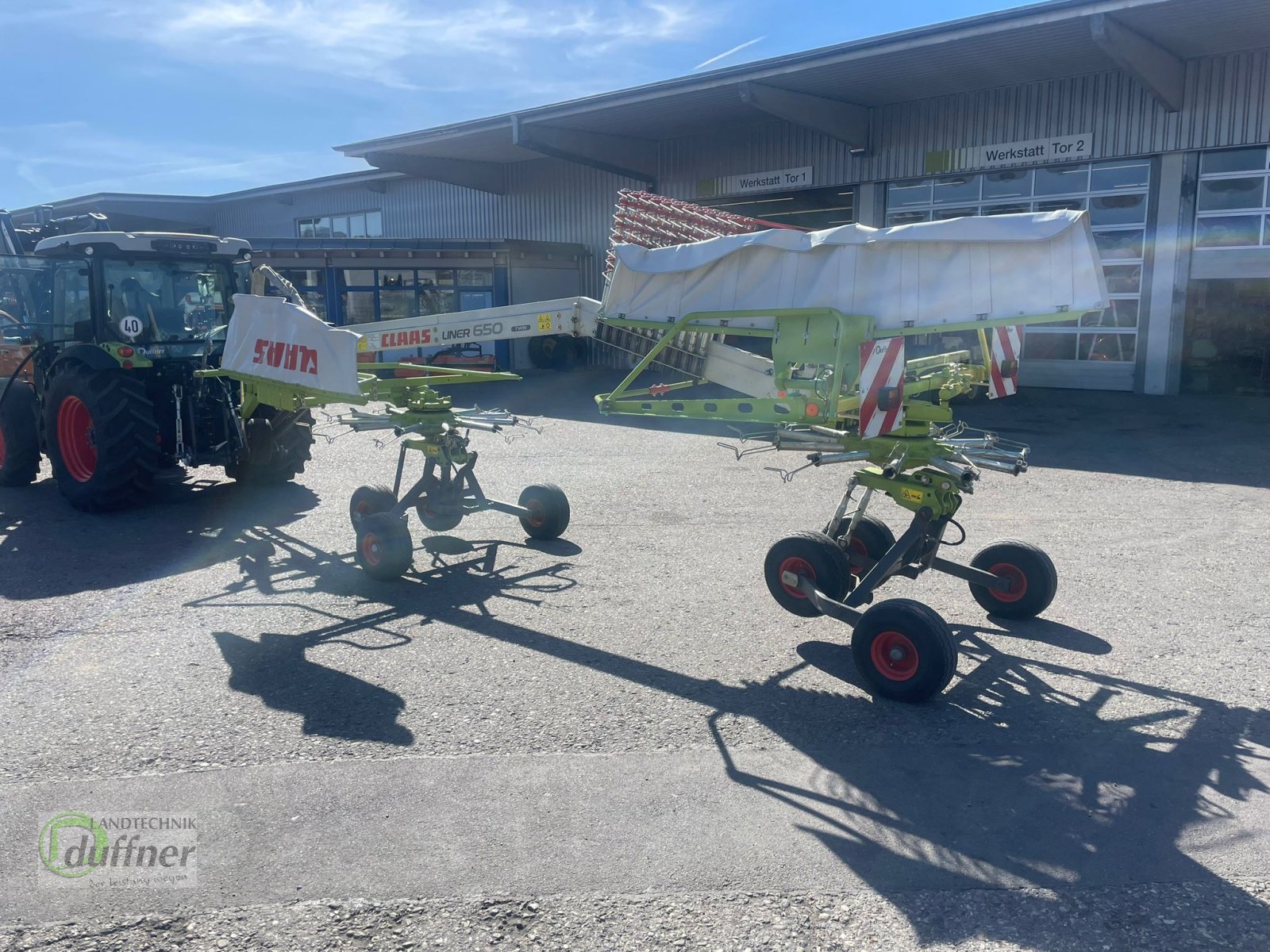 Schwader typu CLAAS Liner 650 Twin, Gebrauchtmaschine w Münsingen (Zdjęcie 3)