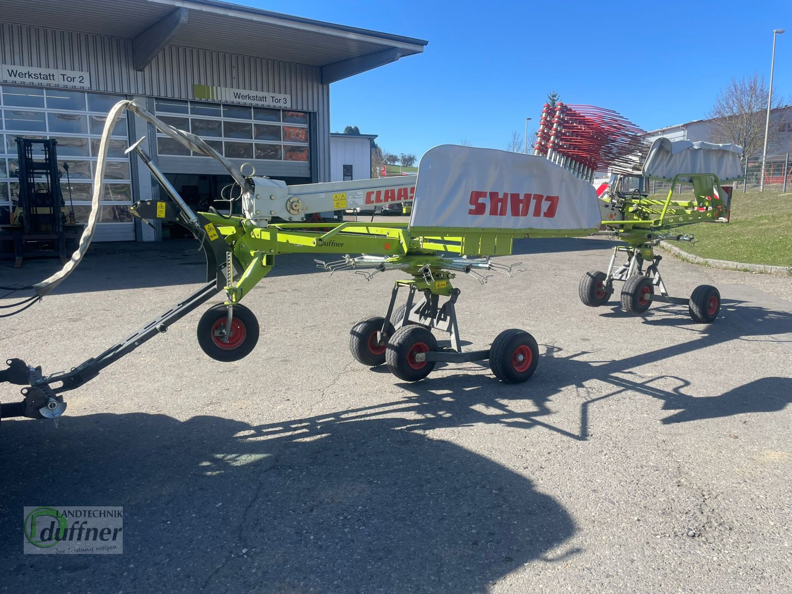 Schwader typu CLAAS Liner 650 Twin, Gebrauchtmaschine w Münsingen (Zdjęcie 4)