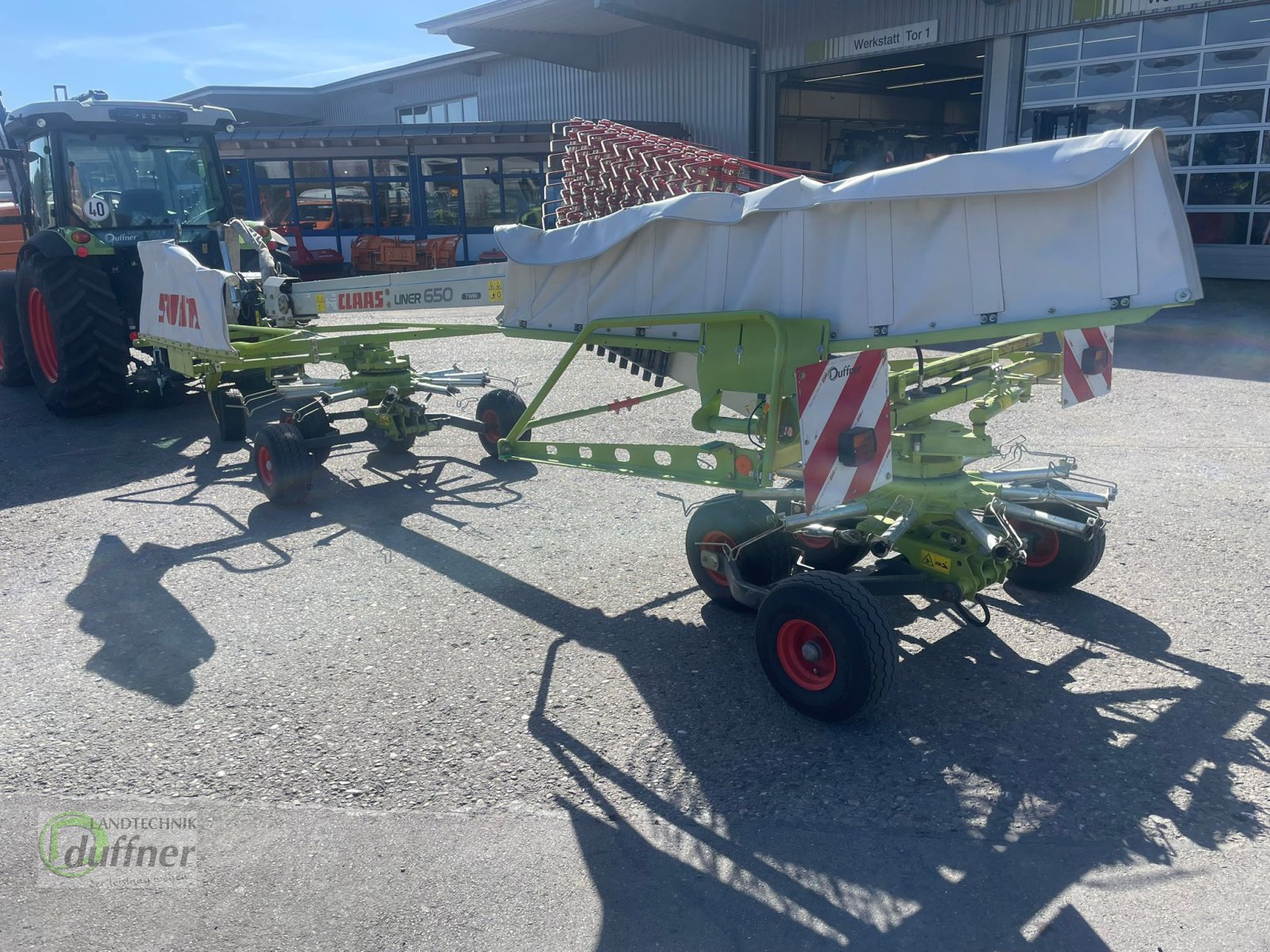 Schwader typu CLAAS Liner 650 Twin, Gebrauchtmaschine w Münsingen (Zdjęcie 7)