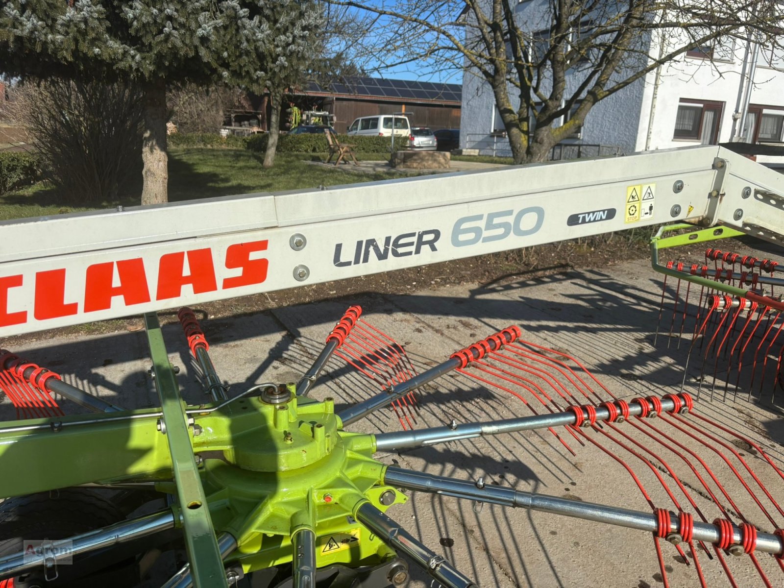 Schwader typu CLAAS Liner 650 Twin, Gebrauchtmaschine v Köngen (Obrázek 7)