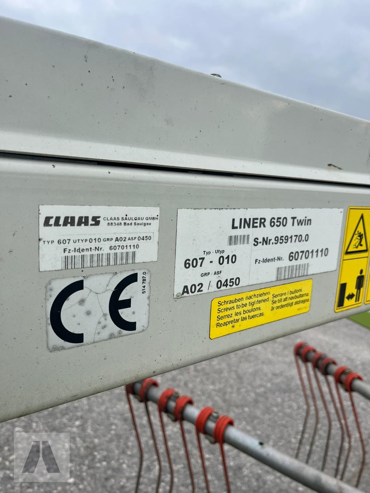 Schwader типа CLAAS Liner 650 Twin, Gebrauchtmaschine в Schwabmünchen (Фотография 12)