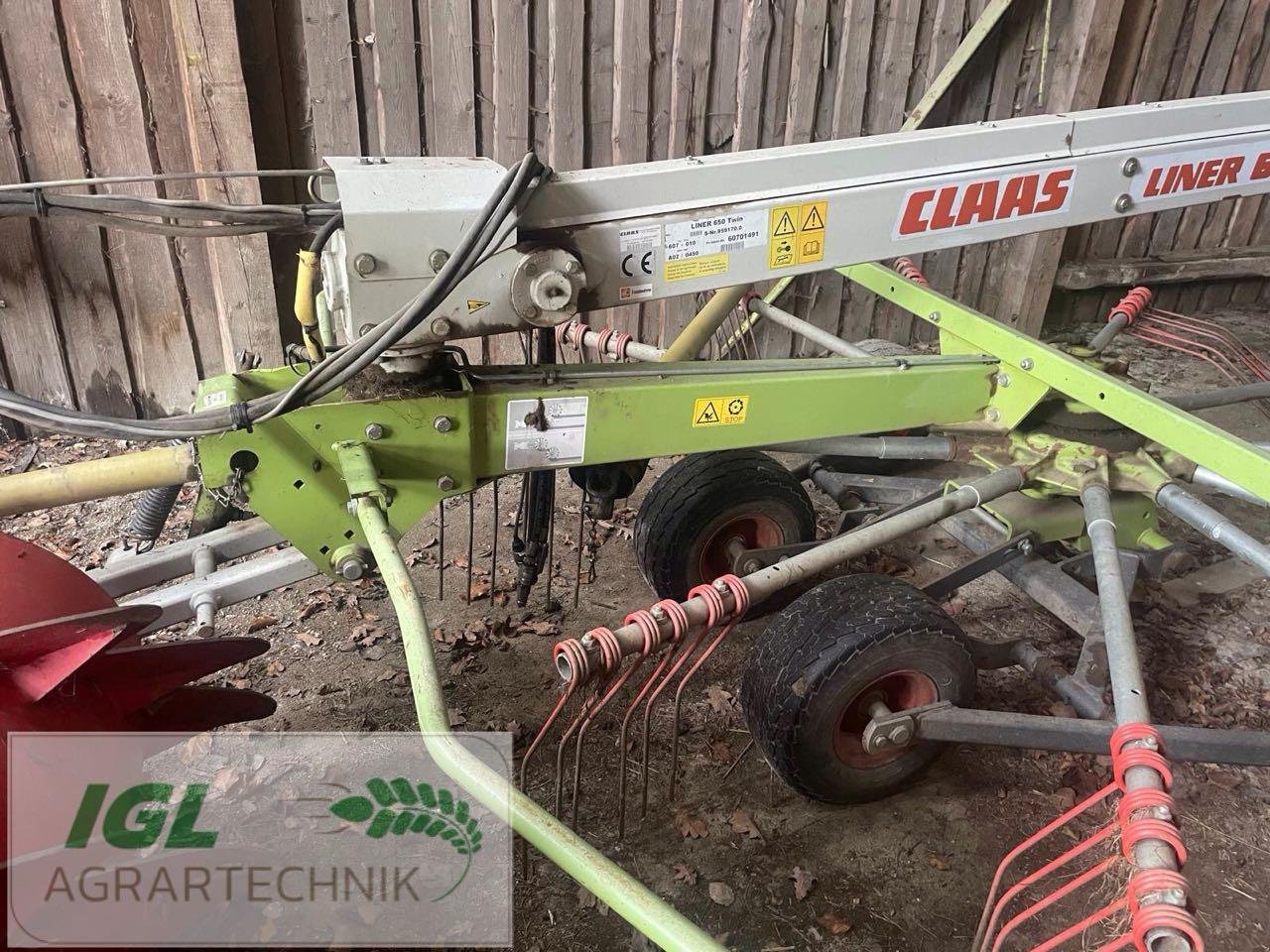 Schwader типа CLAAS Liner 650 Twin, Gebrauchtmaschine в Nabburg (Фотография 2)