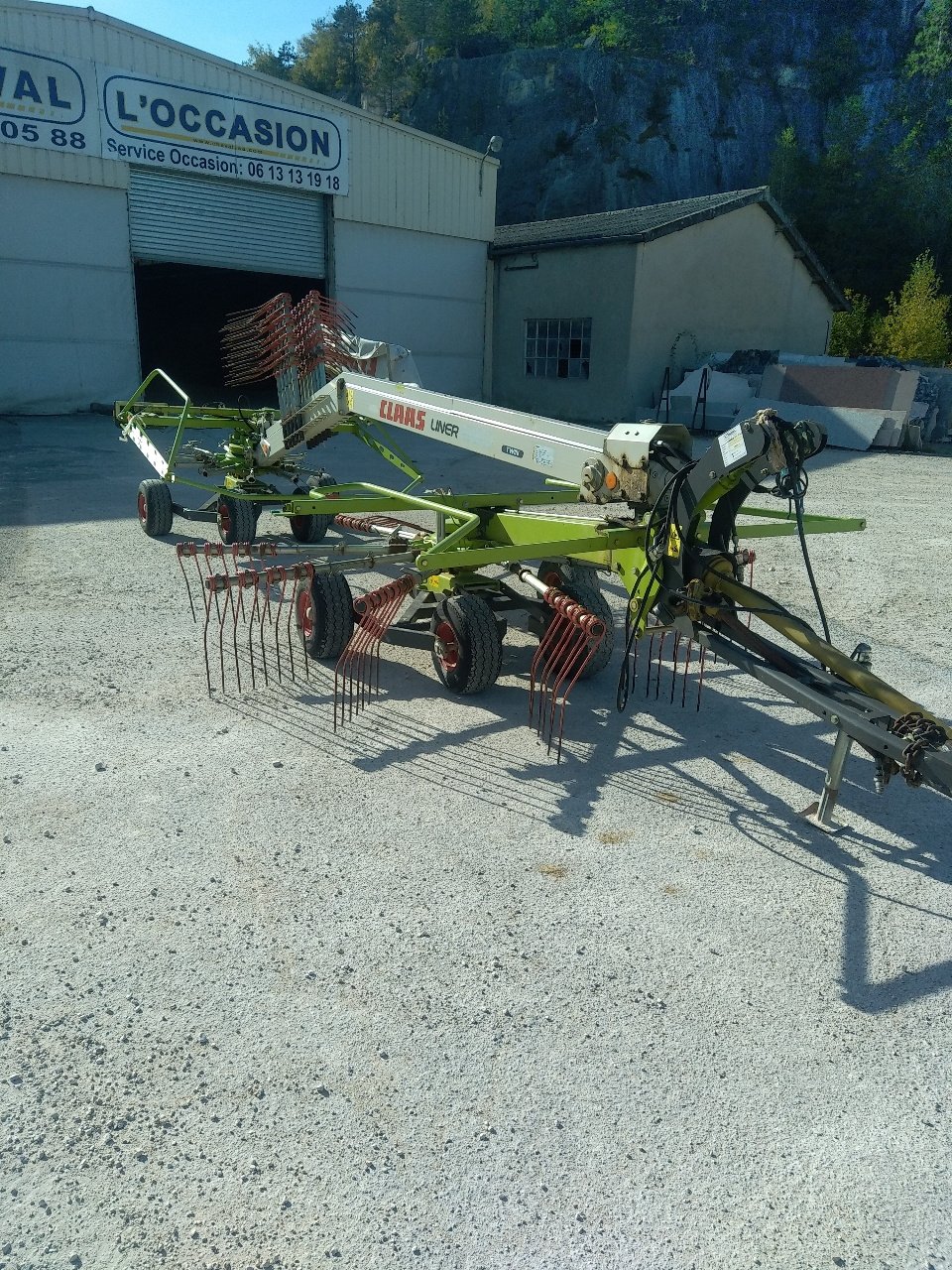 Schwader del tipo CLAAS LINER 650, Gebrauchtmaschine en Lérouville (Imagen 1)