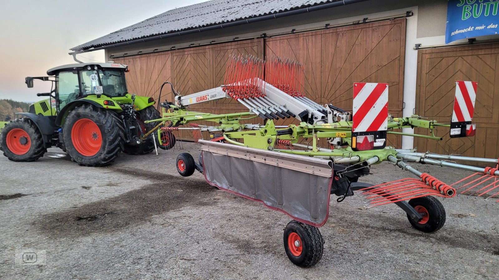 Schwader Türe ait CLAAS Liner 750 Twin, Gebrauchtmaschine içinde Zell an der Pram (resim 6)