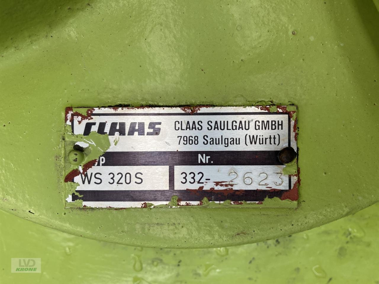 Schwader типа CLAAS WS 320 S, Gebrauchtmaschine в Spelle (Фотография 6)