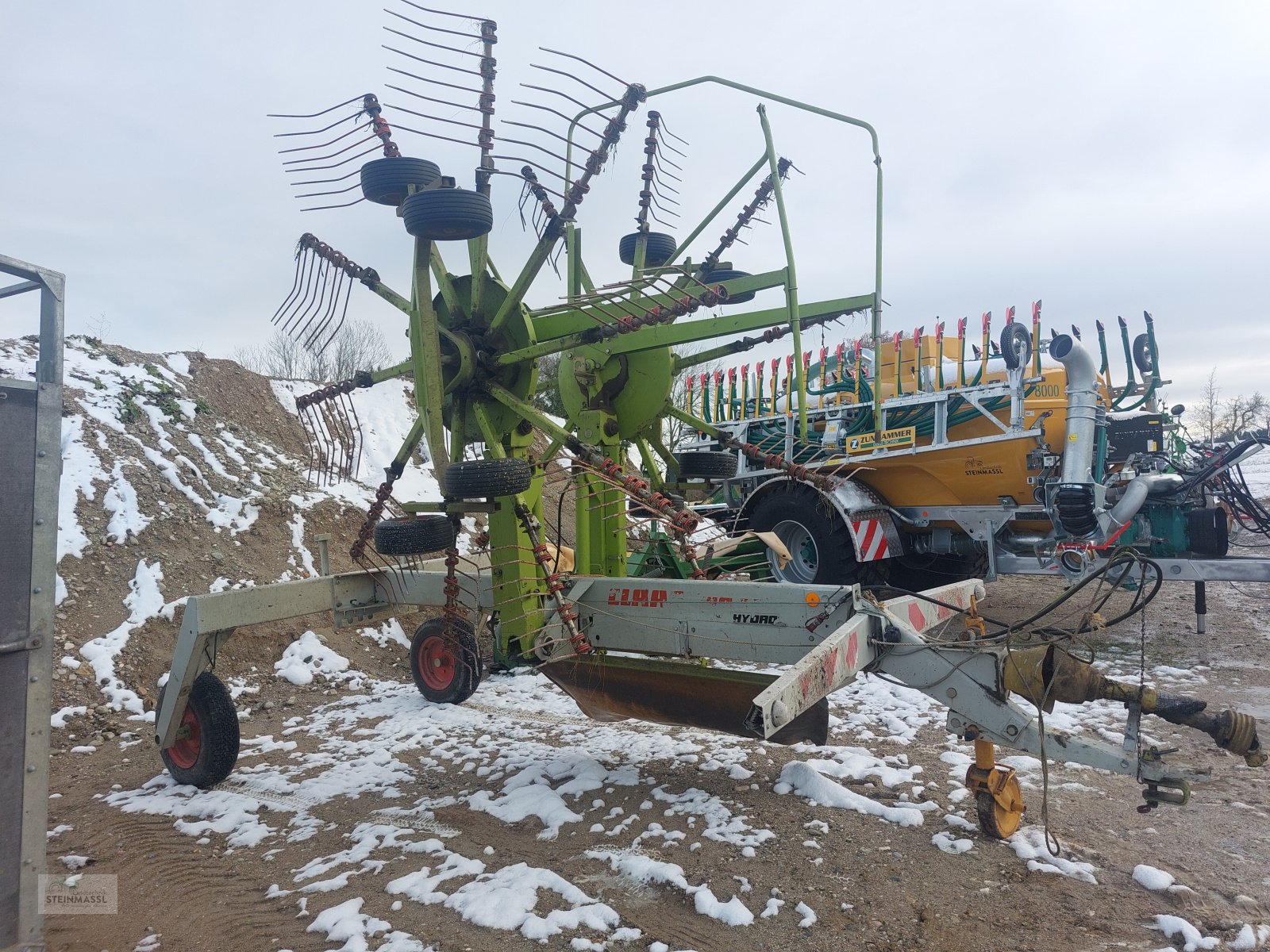 Schwader typu CLAAS WS 760 Hydro, Gebrauchtmaschine w Petting (Zdjęcie 4)