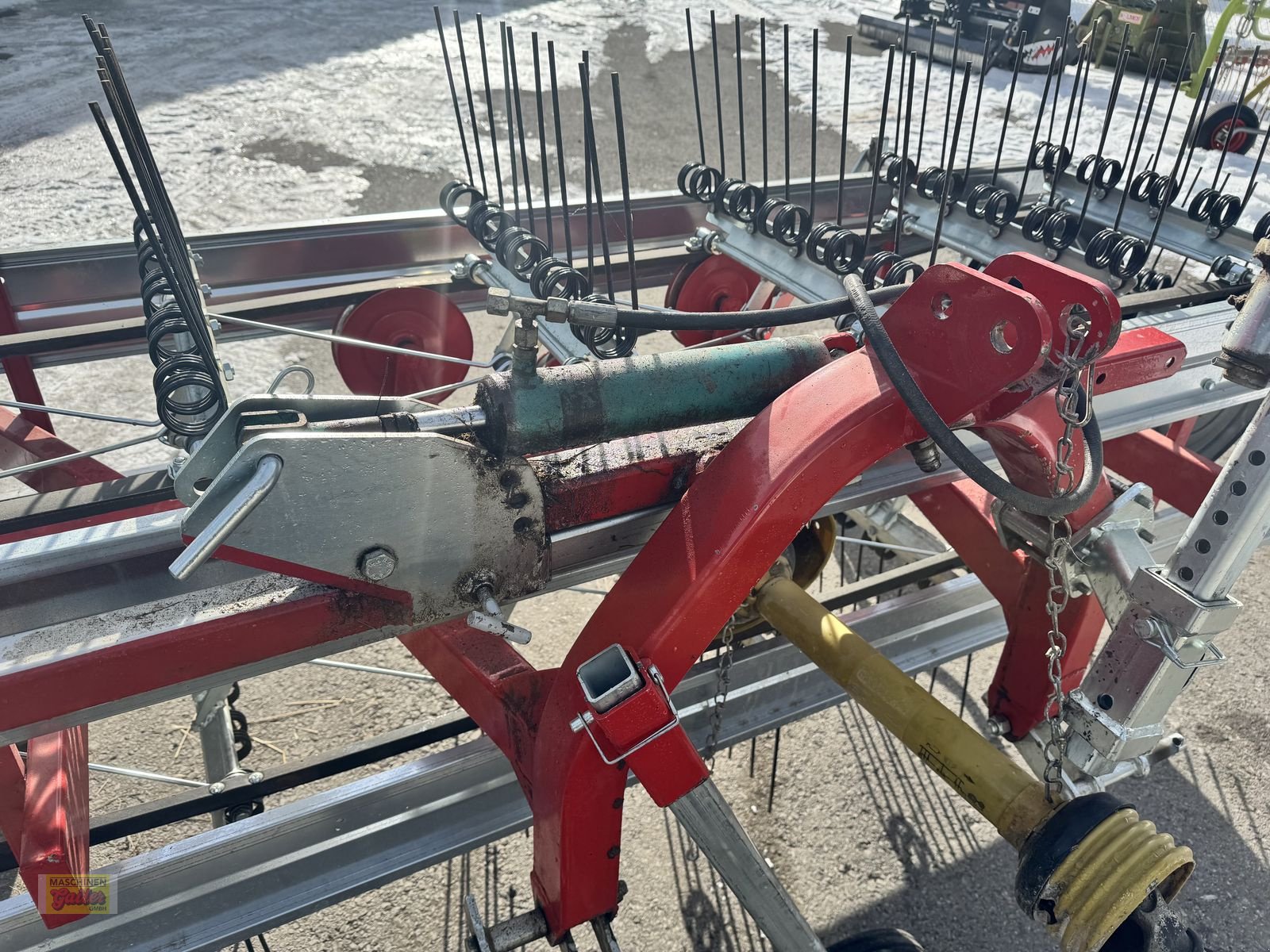 Schwader des Typs DAROS D 270 5D-M Bandrechen 5 reihig 270cm, Gebrauchtmaschine in Kötschach (Bild 12)