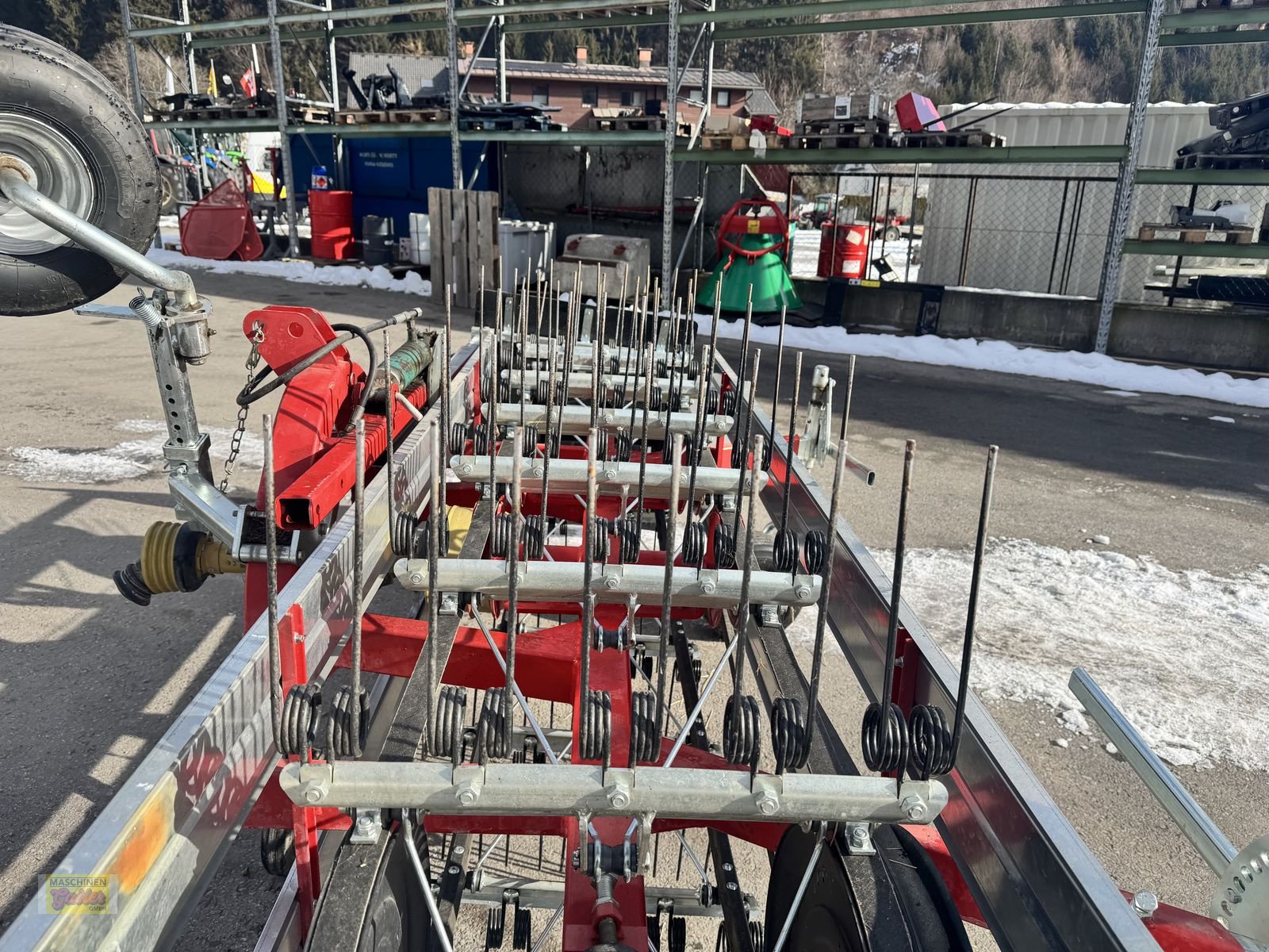 Schwader des Typs DAROS D 270 5D-M Bandrechen 5 reihig 270cm, Gebrauchtmaschine in Kötschach (Bild 8)