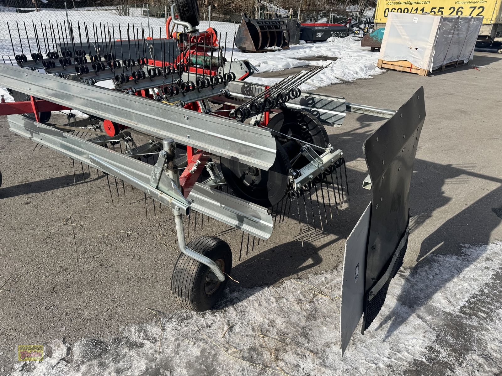 Schwader des Typs DAROS D 270 5D-M Bandrechen 5 reihig 270cm, Gebrauchtmaschine in Kötschach (Bild 16)