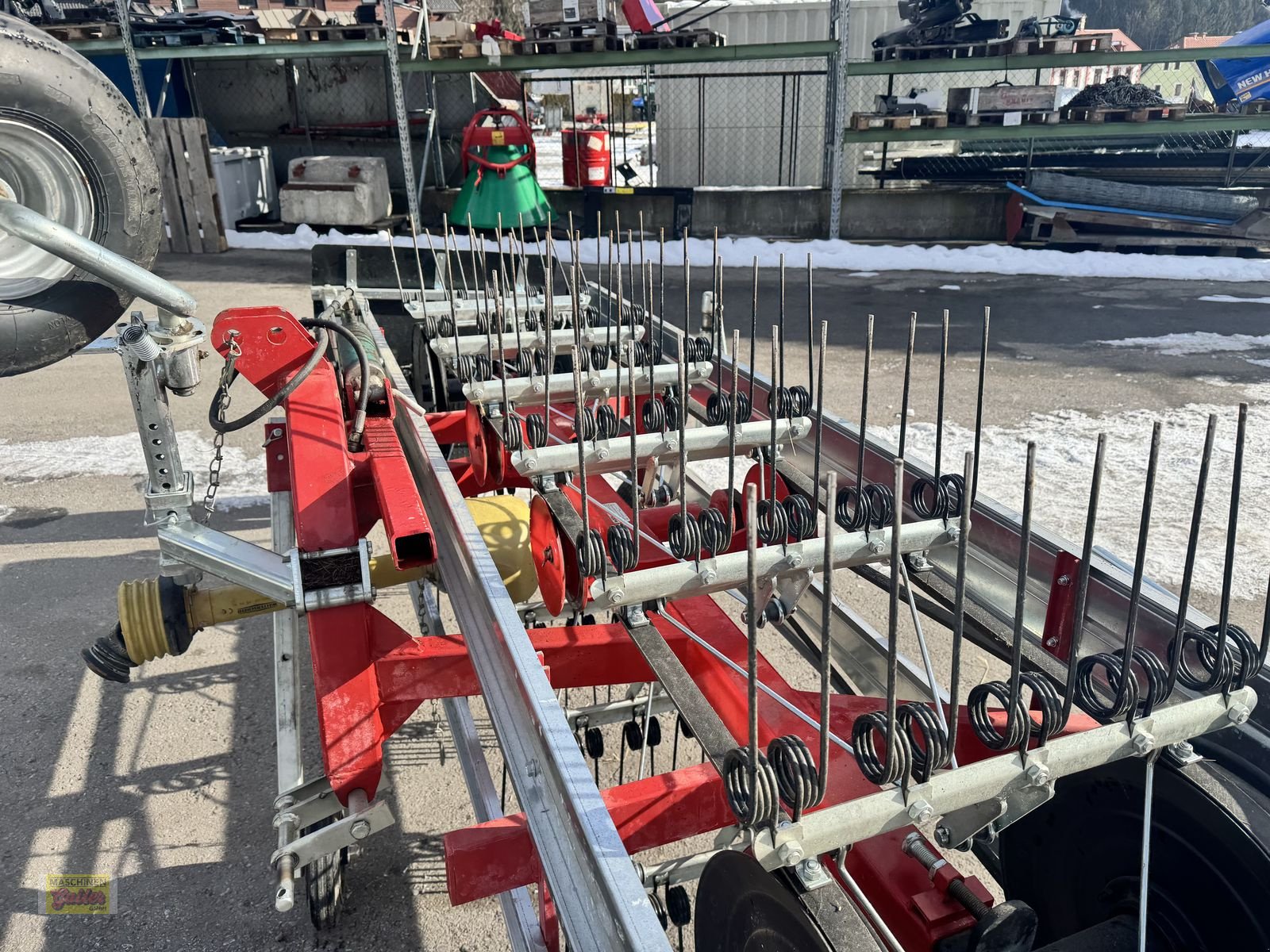 Schwader des Typs DAROS D 270 5D-M Bandrechen 5 reihig 270cm, Gebrauchtmaschine in Kötschach (Bild 9)