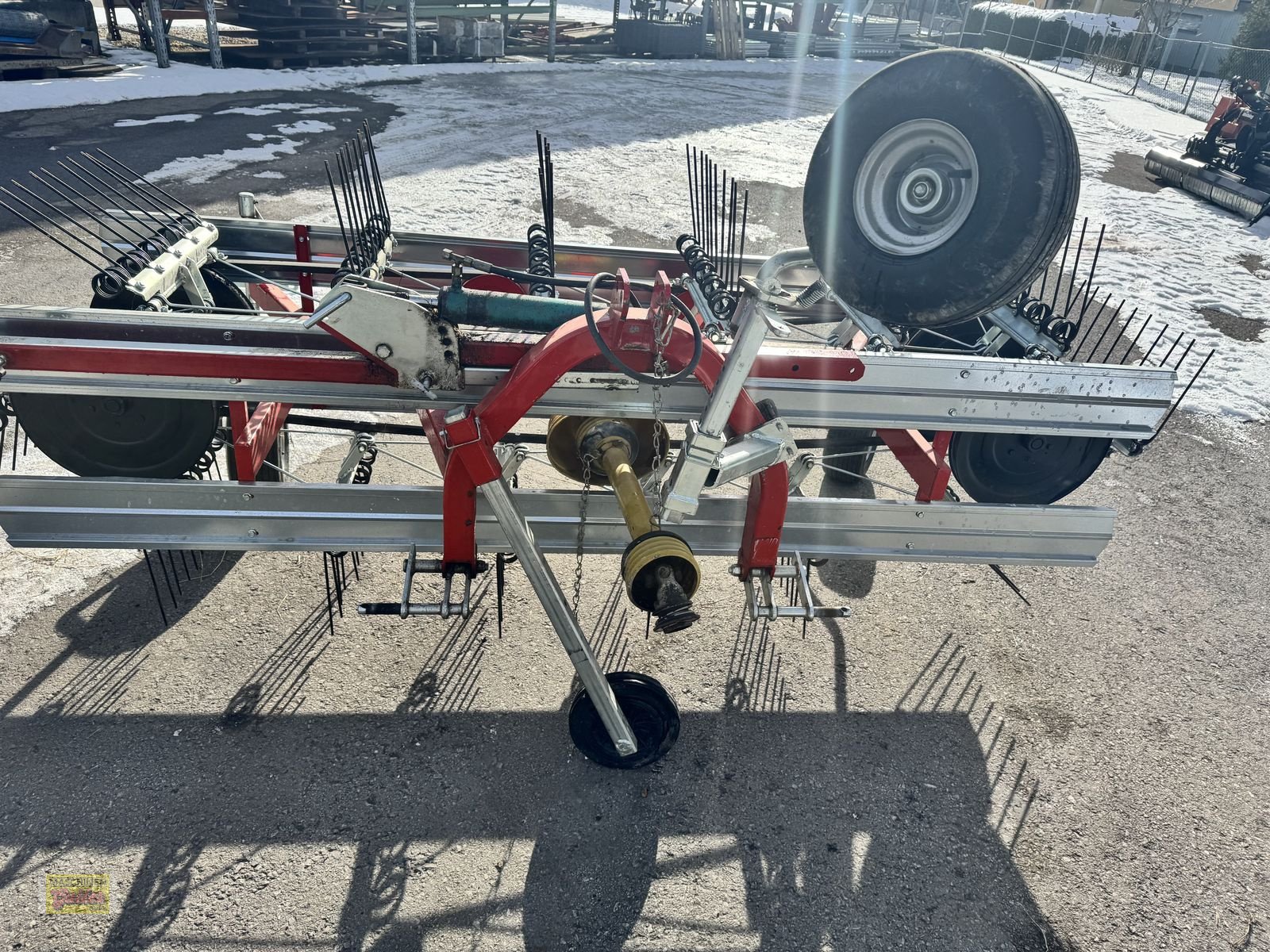 Schwader des Typs DAROS D 270 5D-M Bandrechen 5 reihig 270cm, Gebrauchtmaschine in Kötschach (Bild 11)