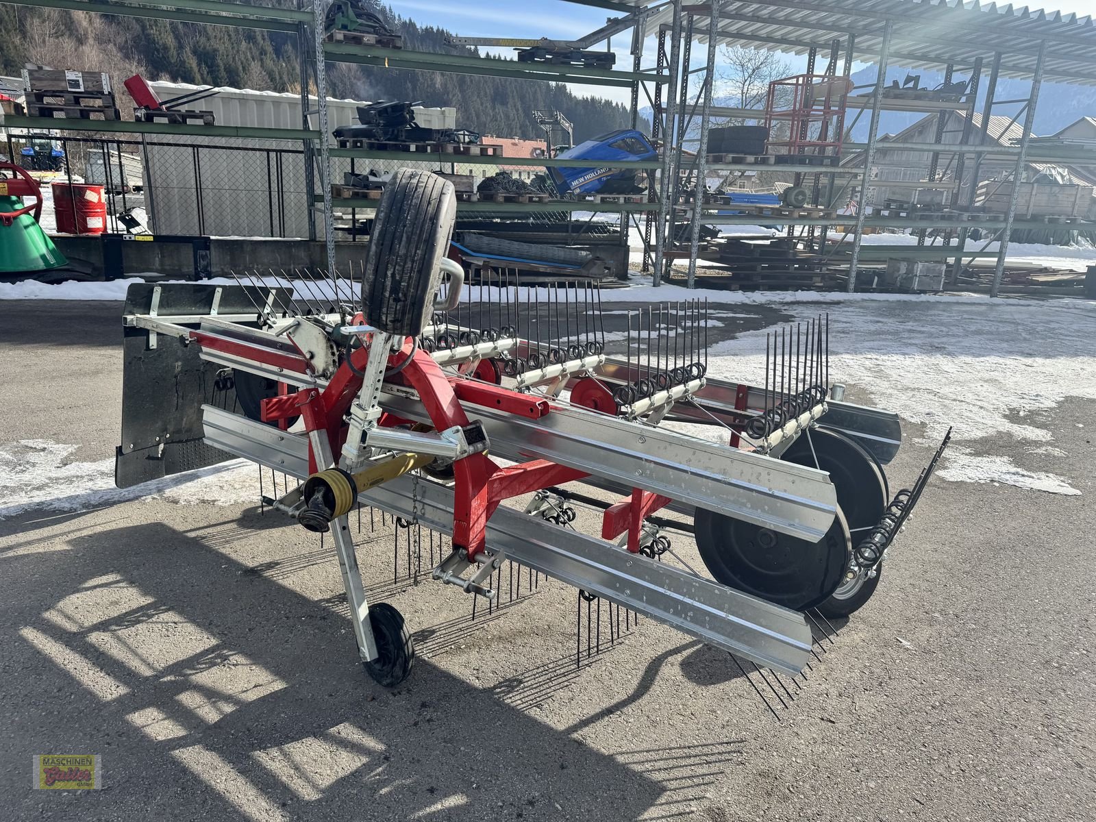 Schwader des Typs DAROS D 270 5D-M Bandrechen 5 reihig 270cm, Gebrauchtmaschine in Kötschach (Bild 10)