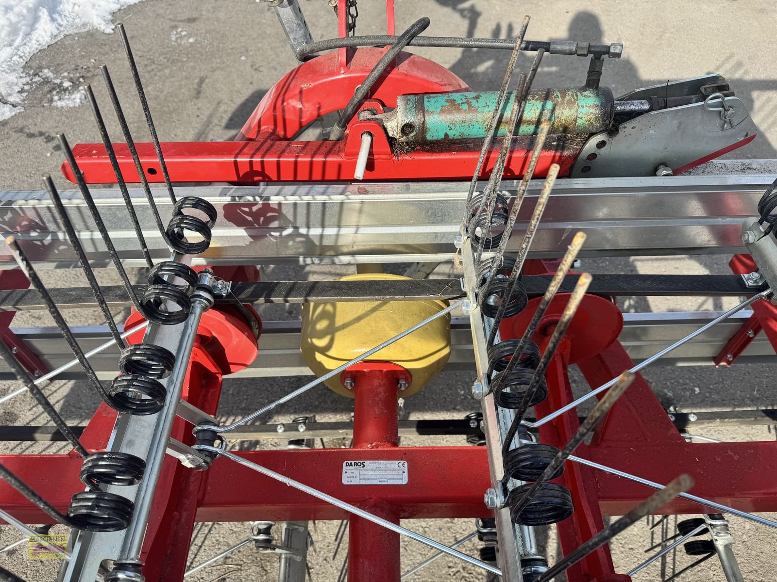 Schwader des Typs DAROS D 270 5D-M Bandrechen 5 reihig 270cm, Gebrauchtmaschine in Kötschach (Bild 18)