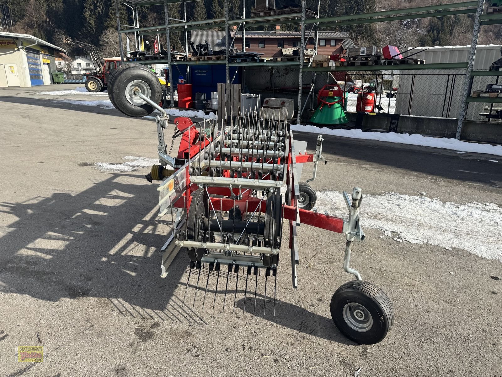 Schwader des Typs DAROS D 270 5D-M Bandrechen 5 reihig 270cm, Gebrauchtmaschine in Kötschach (Bild 5)