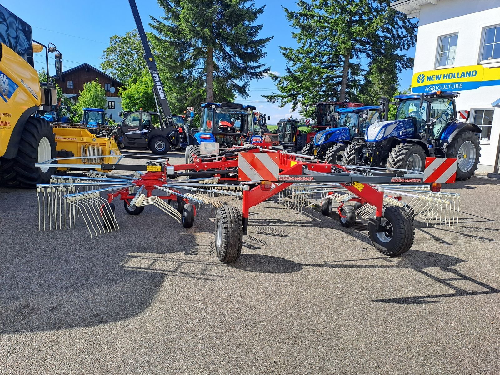 Schwader des Typs DAROS GR 7200 / 11, Neumaschine in Burgkirchen (Bild 7)