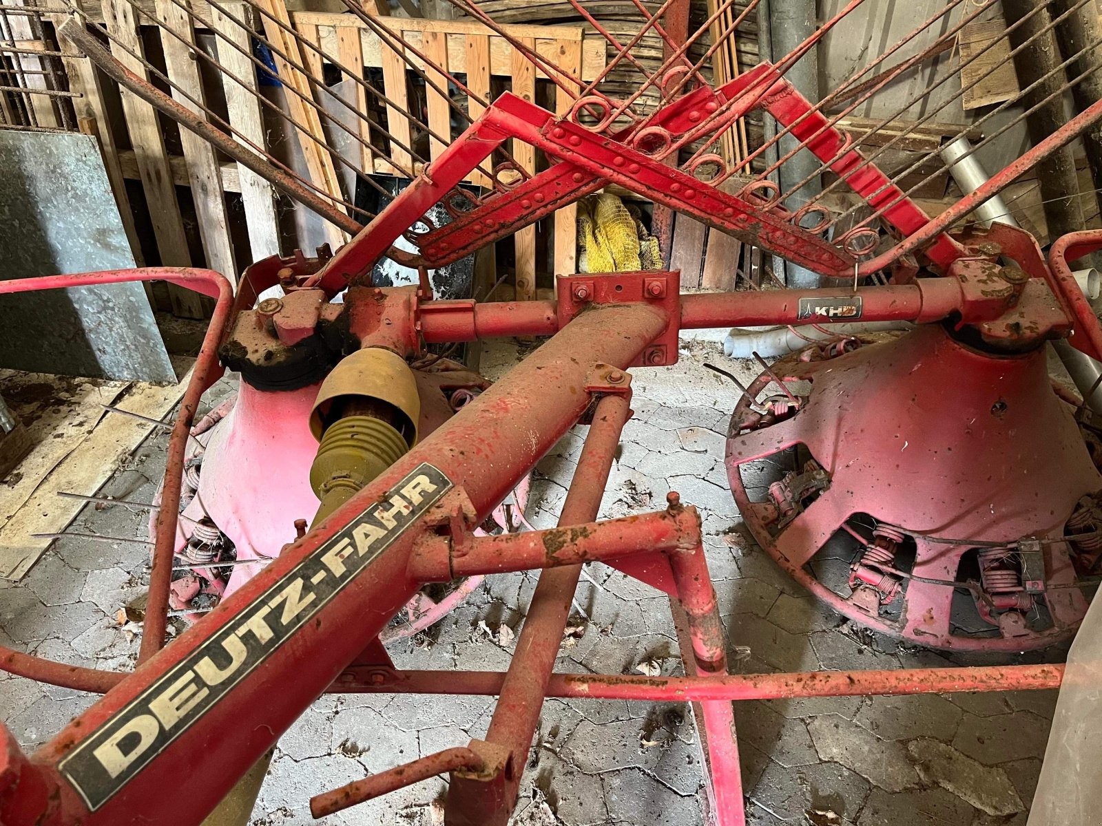 Schwader van het type Deutz-Fahr 2 ROTORS, Gebrauchtmaschine in Thisted (Foto 6)