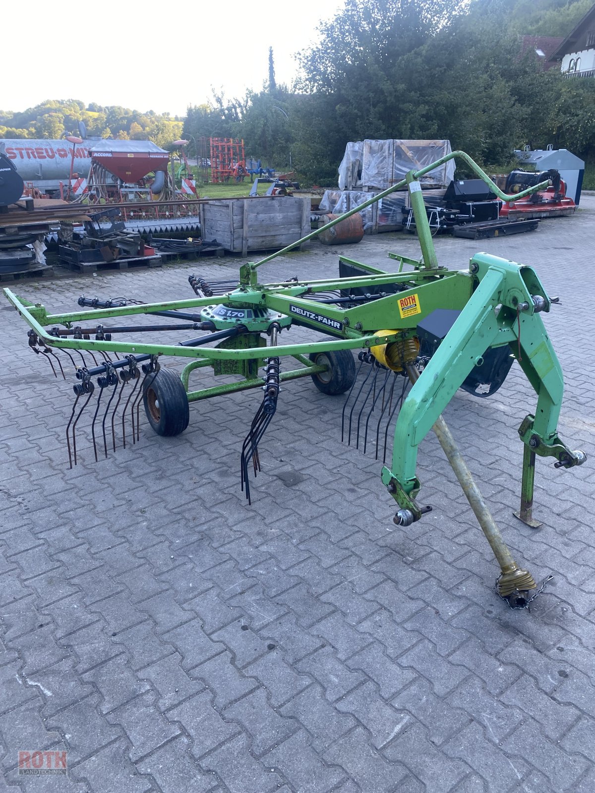 Schwader des Typs Deutz-Fahr KS 1.70, Gebrauchtmaschine in Untermünkheim (Bild 1)