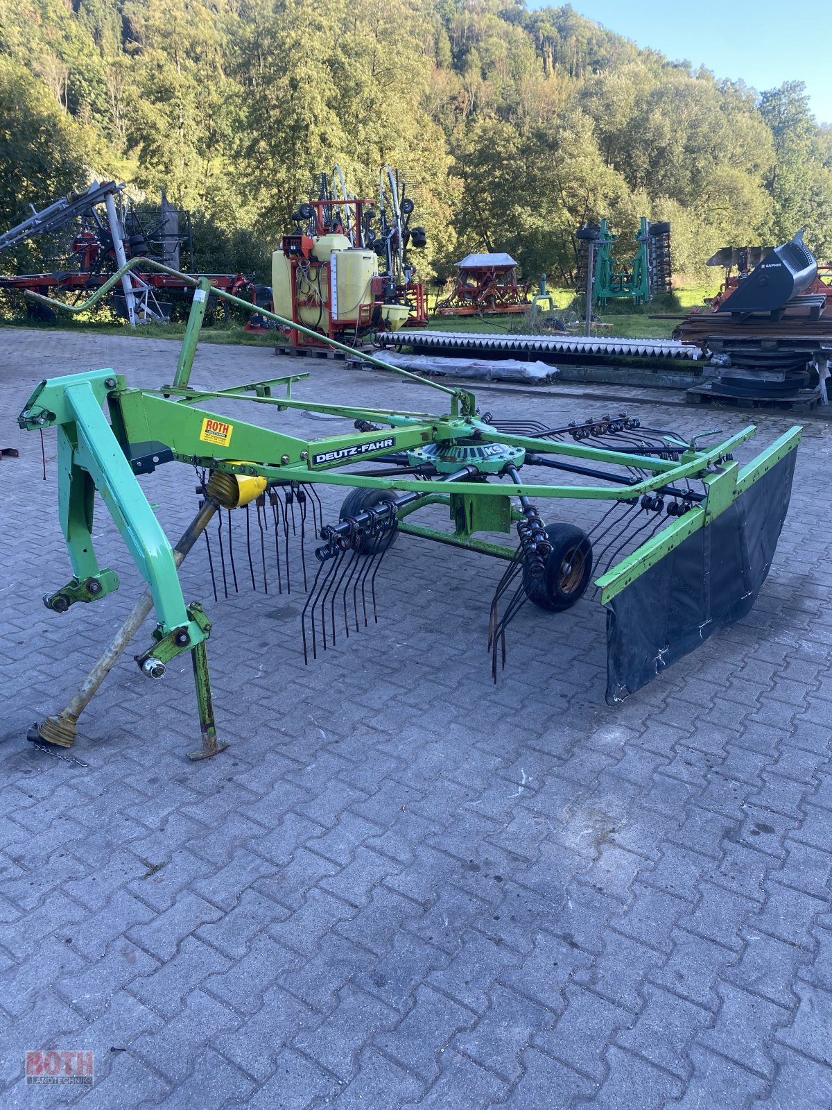 Schwader des Typs Deutz-Fahr KS 1.70, Gebrauchtmaschine in Untermünkheim (Bild 2)