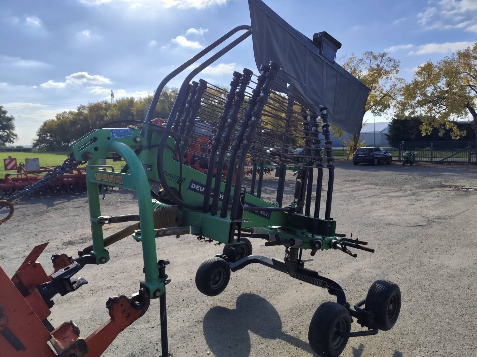 Schwader Türe ait Deutz-Fahr SWATMASTER 4221, Gebrauchtmaschine içinde Le Horps (resim 4)