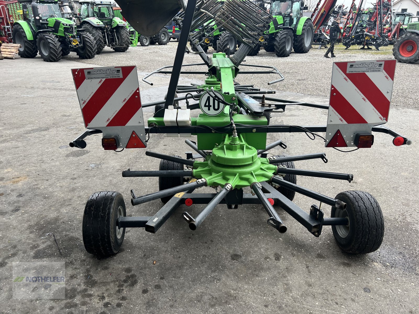 Schwader of the type Deutz-Fahr Swatmaster 7131 Evo, Gebrauchtmaschine in Pforzen (Picture 10)