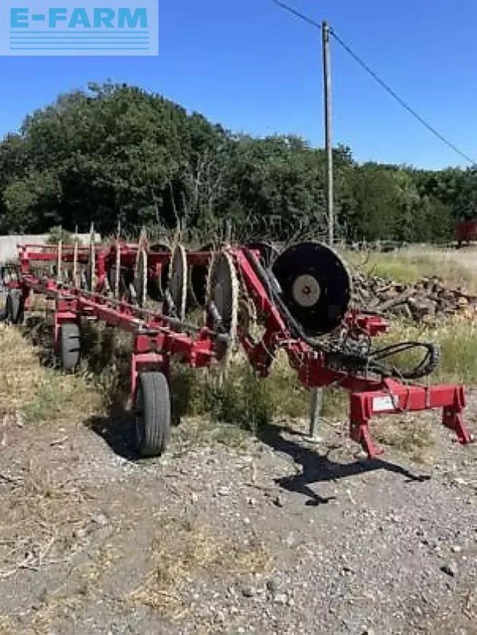 Schwader Türe ait Enorossi easy rake 14st, Gebrauchtmaschine içinde MONFERRAN (resim 2)