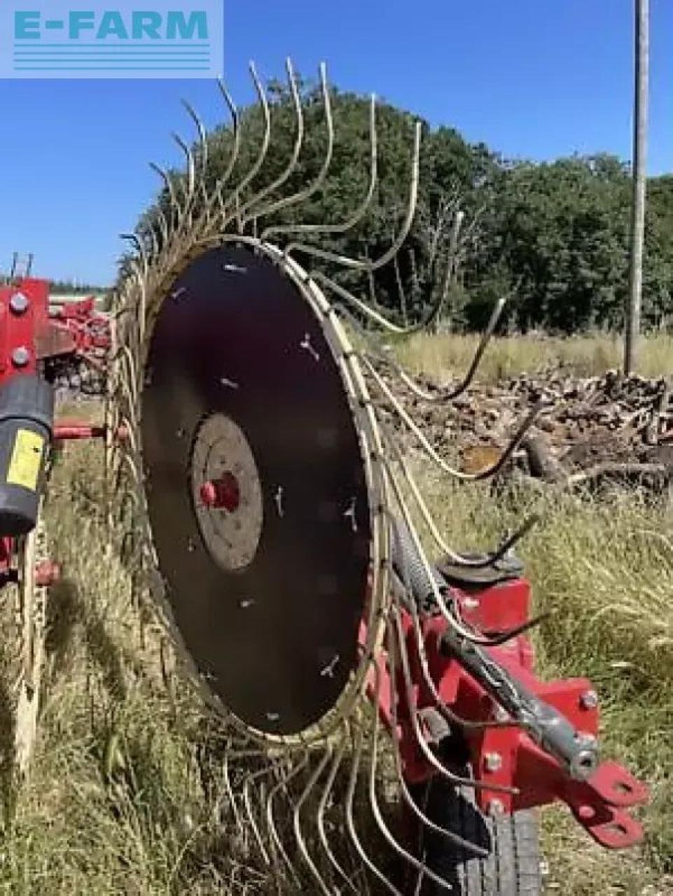 Schwader Türe ait Enorossi easy rake 14st, Gebrauchtmaschine içinde MONFERRAN (resim 8)