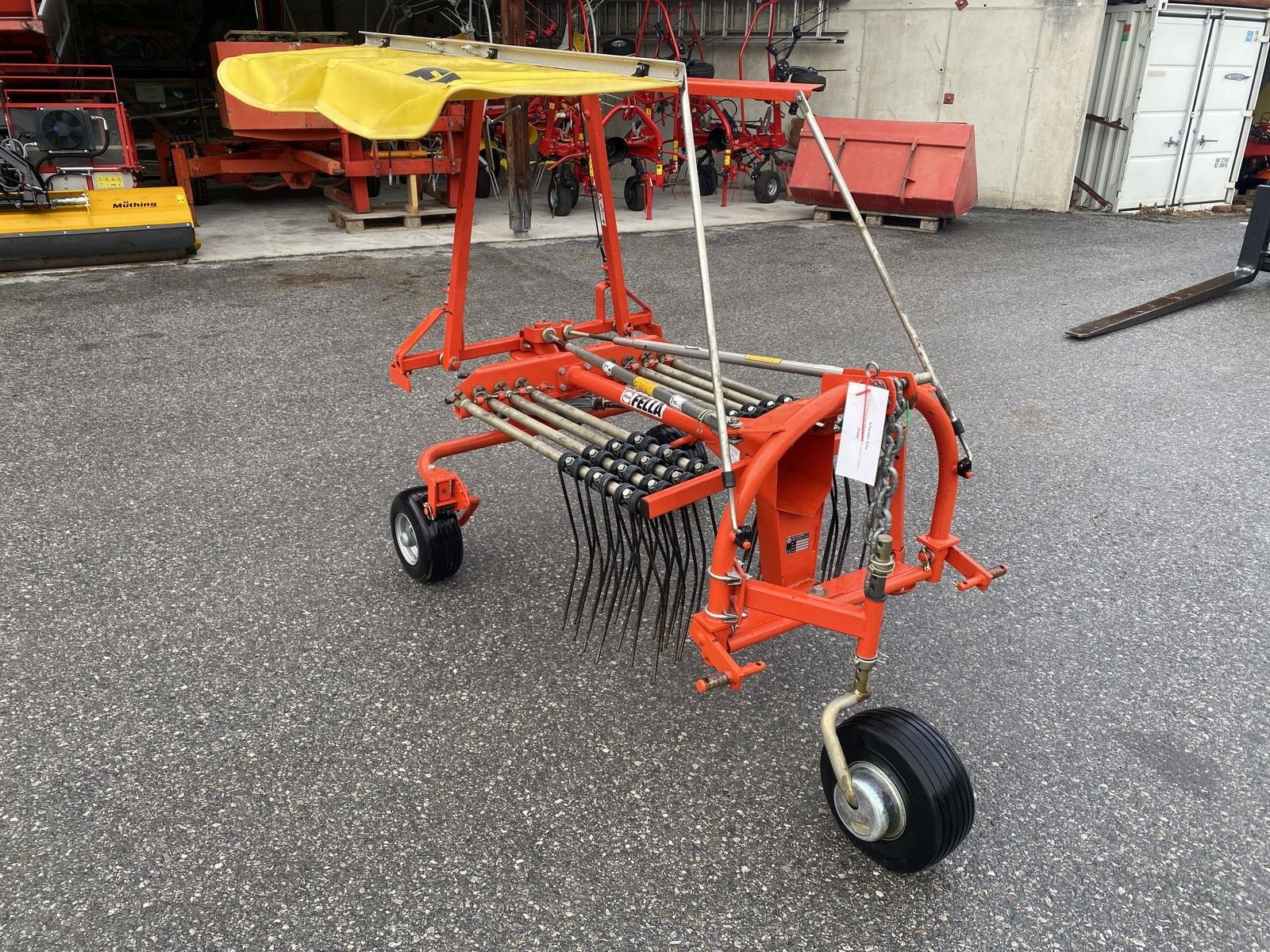 Schwader типа Fella DN286, Gebrauchtmaschine в Ried im Oberinntal (Фотография 1)