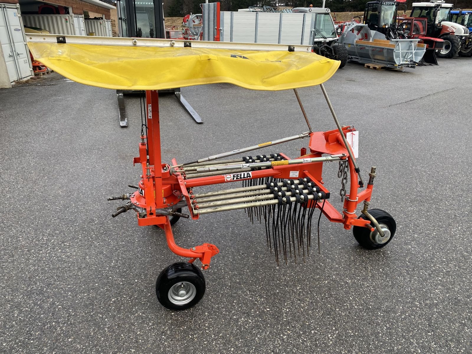 Schwader типа Fella DN286, Gebrauchtmaschine в Ried im Oberinntal (Фотография 5)