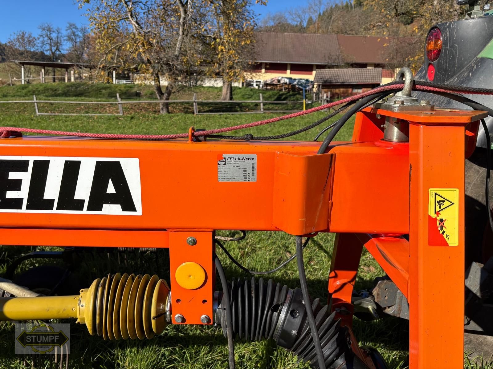 Schwader tipa Fella Fella TS1452, Gebrauchtmaschine u Grafenstein (Slika 8)