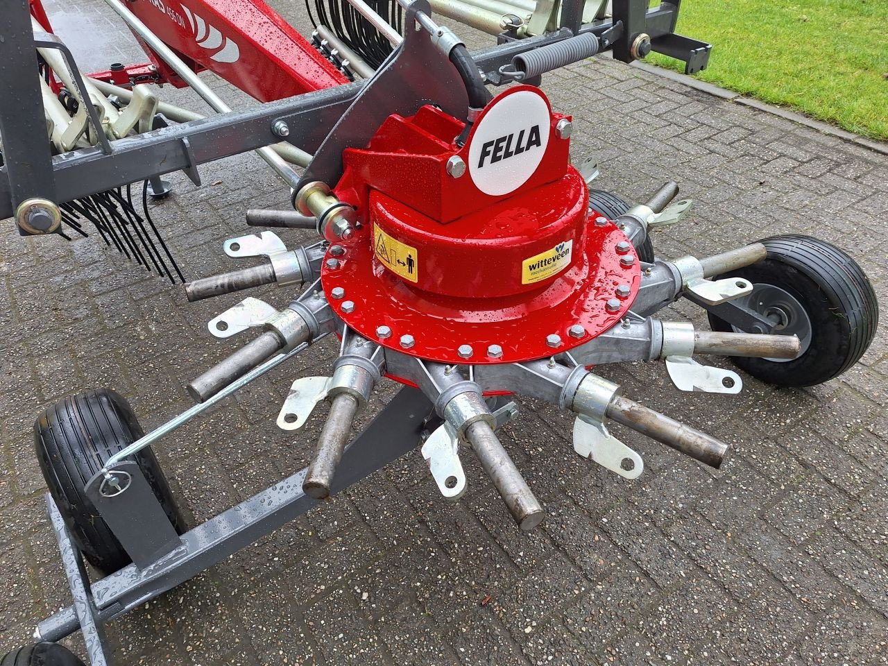 Schwader des Typs Fella Juras 456DN, Gebrauchtmaschine in Wenum Wiesel (Bild 6)