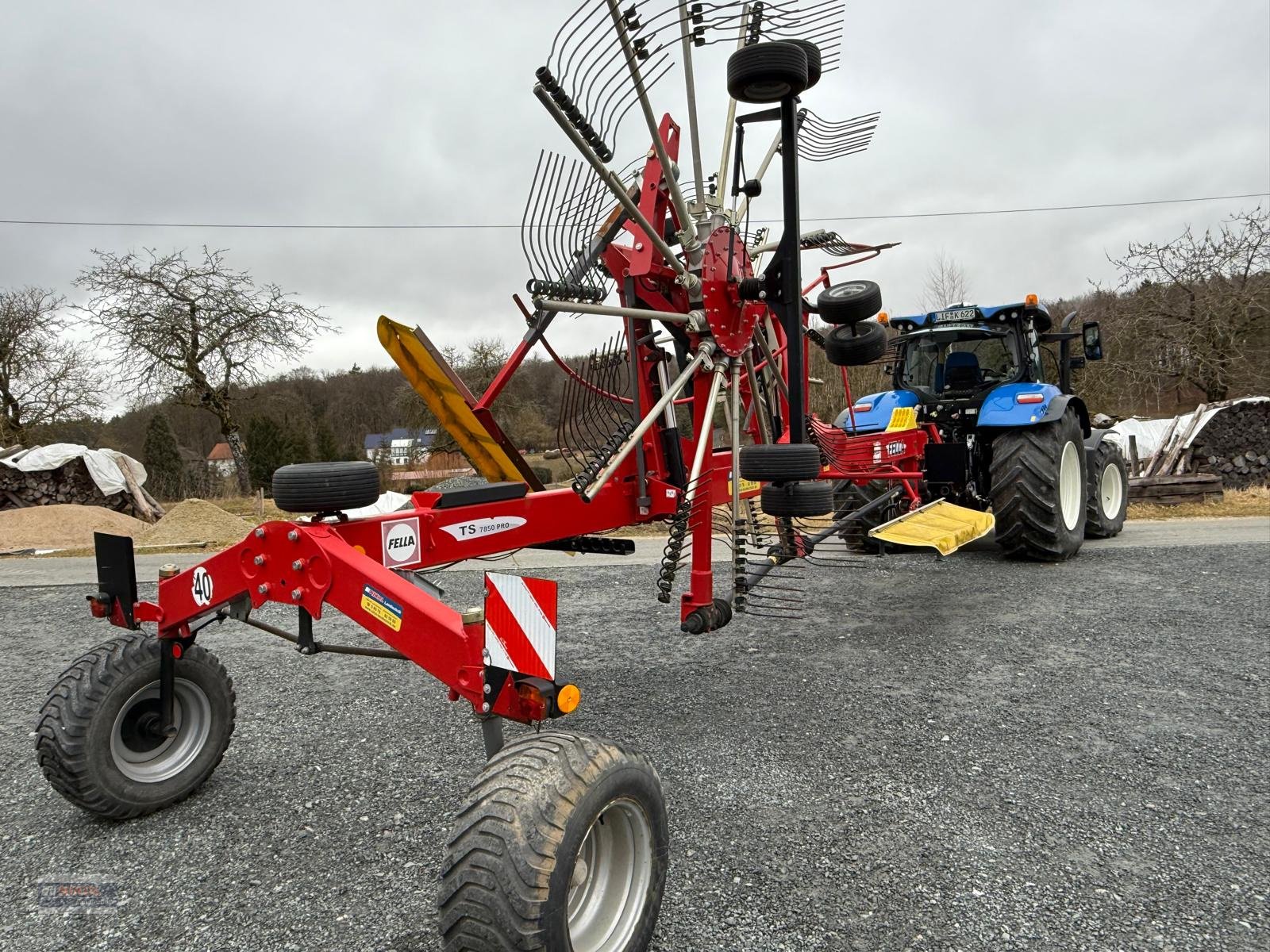Schwader des Typs Fella Juras 7850 PRO, Gebrauchtmaschine in Lichtenfels (Bild 1)