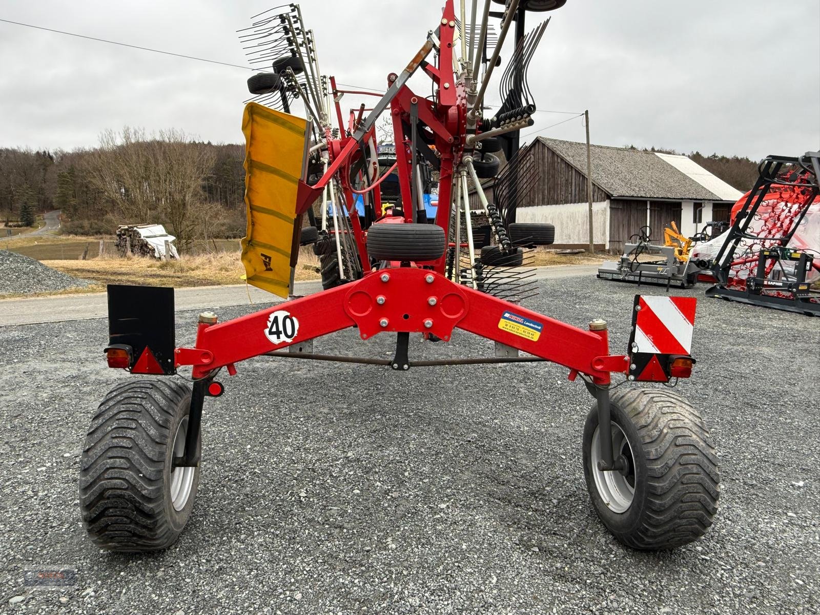 Schwader des Typs Fella Juras 7850 PRO, Gebrauchtmaschine in Lichtenfels (Bild 4)