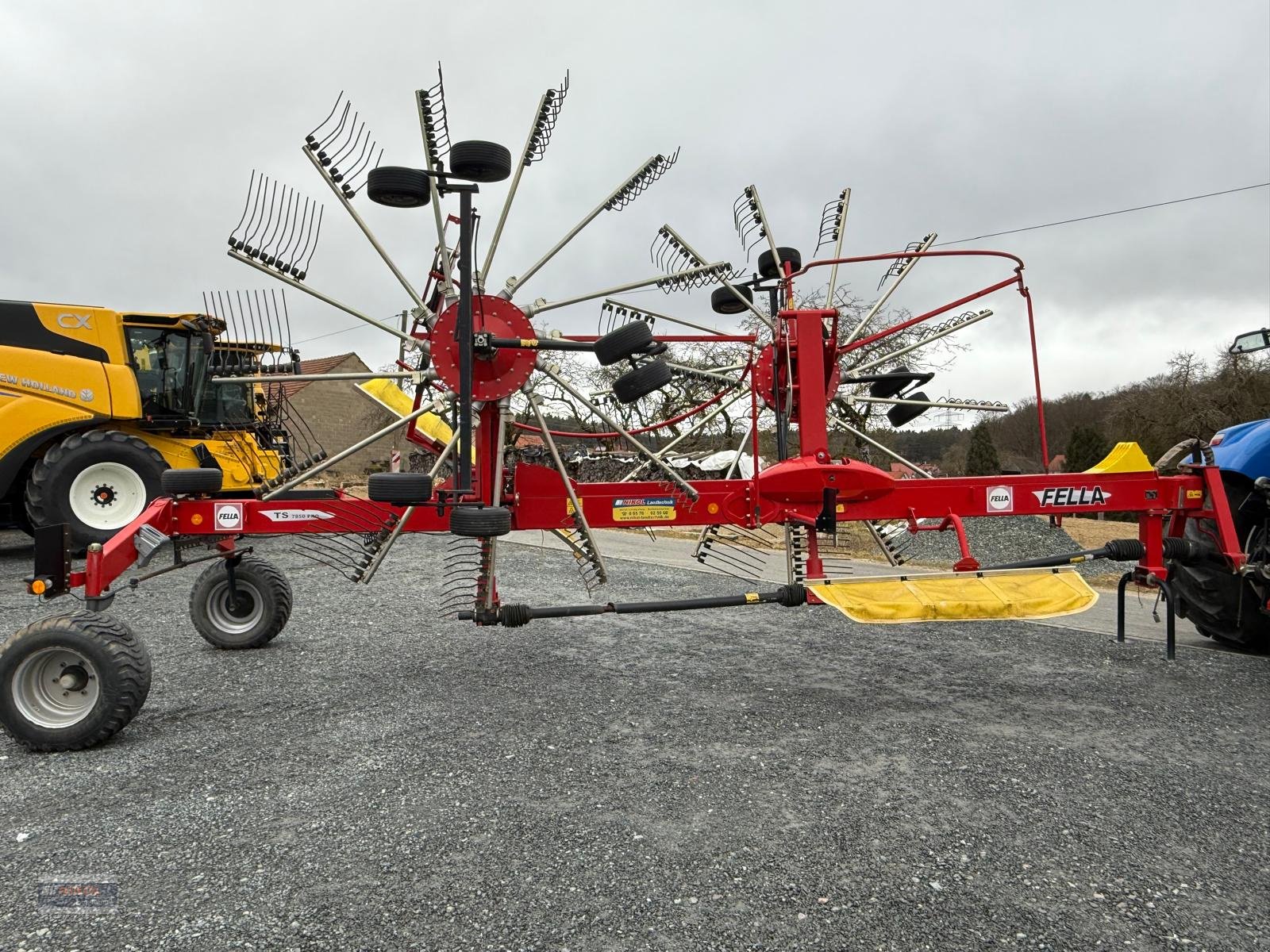 Schwader des Typs Fella Juras 7850 PRO, Gebrauchtmaschine in Lichtenfels (Bild 5)