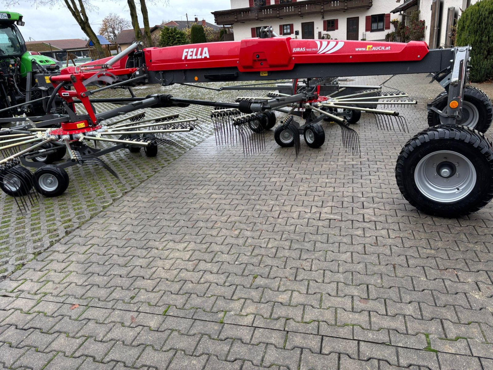 Schwader of the type Fella Juras 7850 PRO, Gebrauchtmaschine in Julbach (Picture 1)