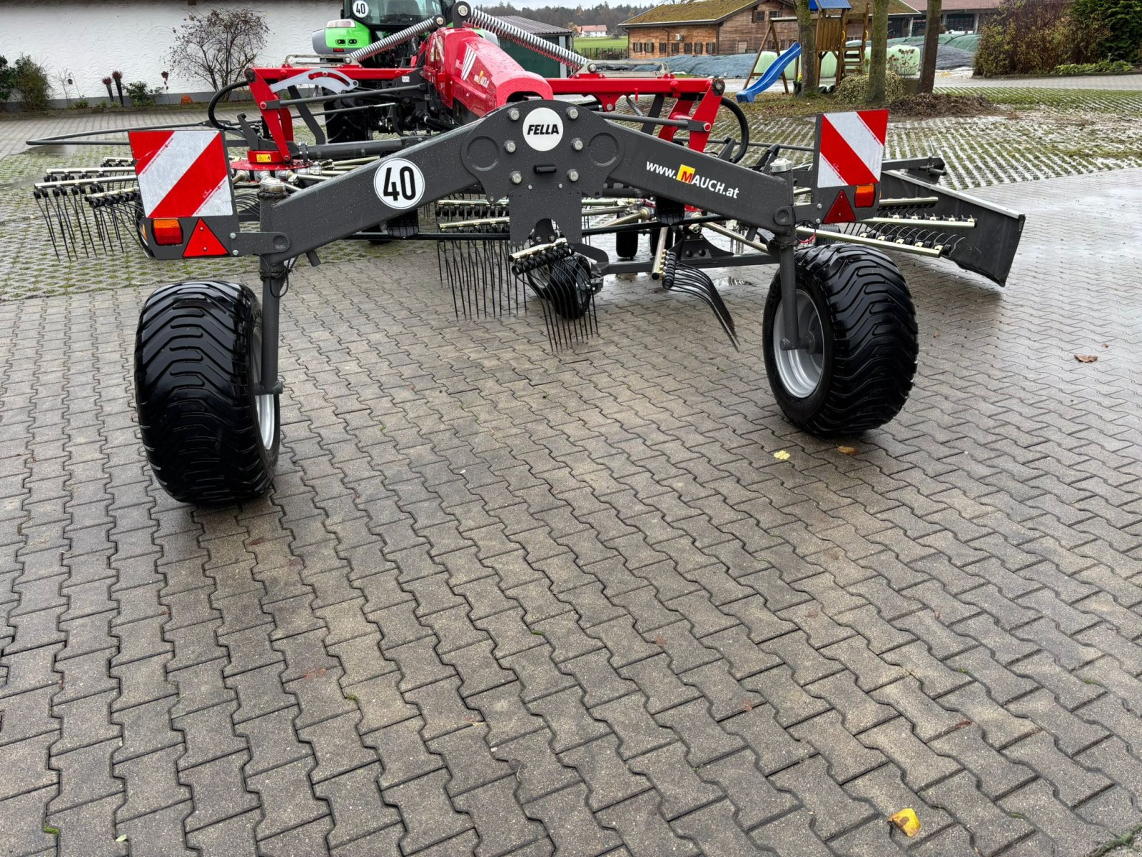 Schwader of the type Fella Juras 7850 PRO, Gebrauchtmaschine in Julbach (Picture 4)