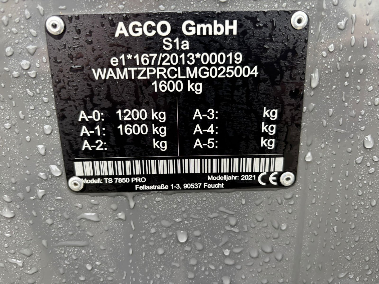 Schwader of the type Fella Juras 7850 PRO, Gebrauchtmaschine in Julbach (Picture 5)