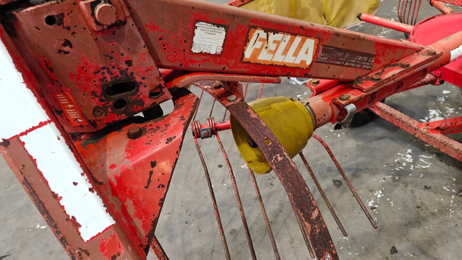 Schwader typu Fella Reparationsobjekt, Gebrauchtmaschine w Holstebro (Zdjęcie 12)